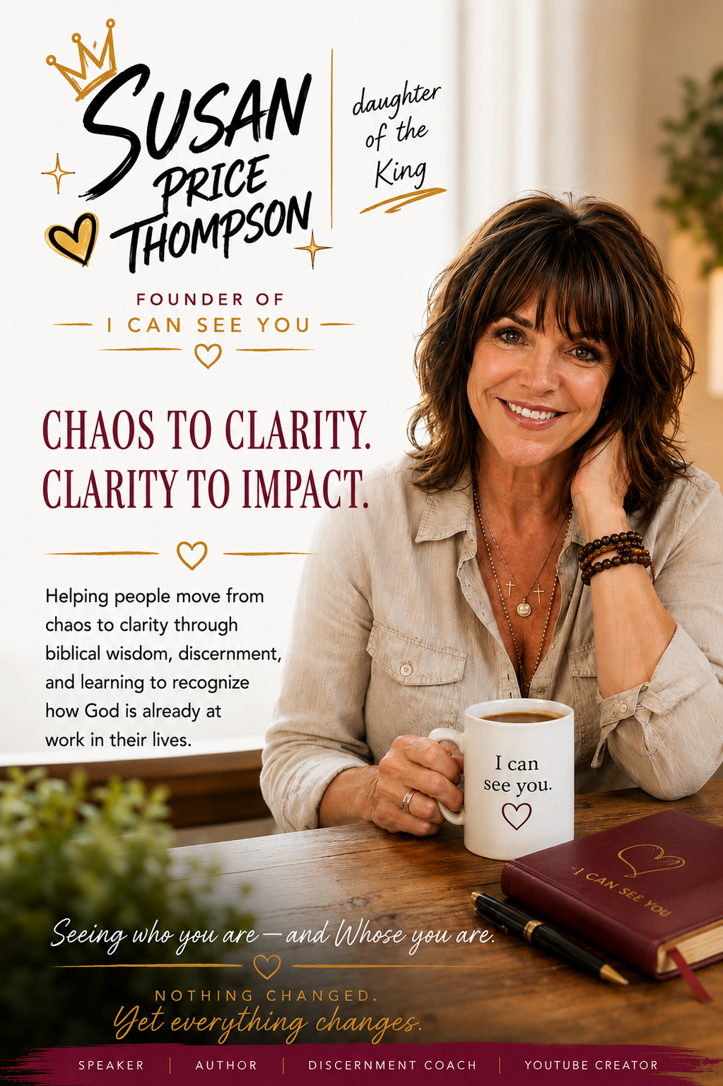 Susan Price Thompson — from chaos to clarity