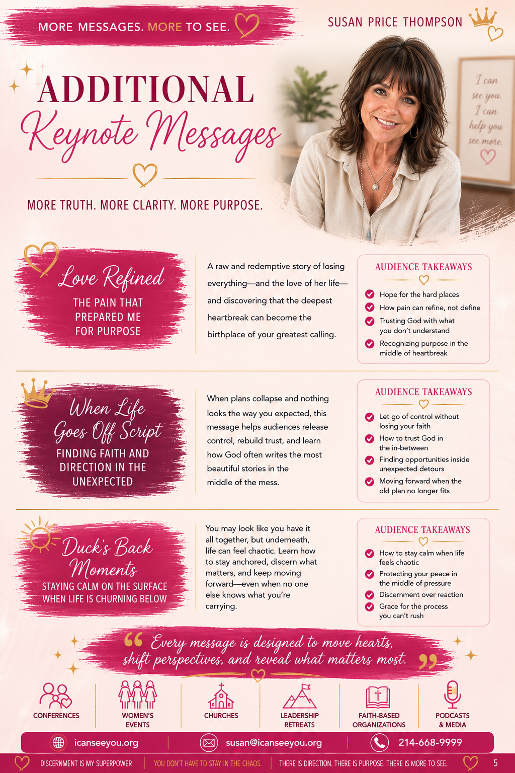 Additional keynote messages